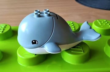 Lego -Duplo - elementy - duży delfin