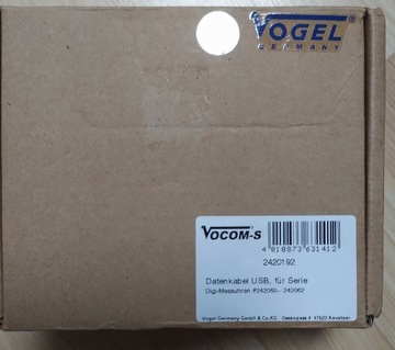 Kabel do transmisji danych USB firmy Vogel