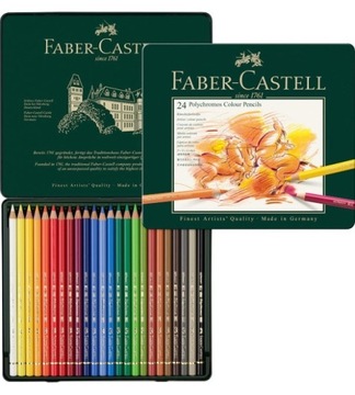 Kredki Faber-Castell  24 Kolory Zafoliowane