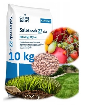 Saletrzak 27 nawoz saletrzk granulowany worek 10kg