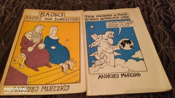 ANDRZEJ MLECZKO RYSUNKI KOMIKS SATYRA  SZCZECIN 