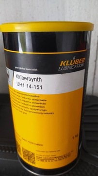  KLÜBERSYNTH UH1 14-151 1KG smar syntetyczny