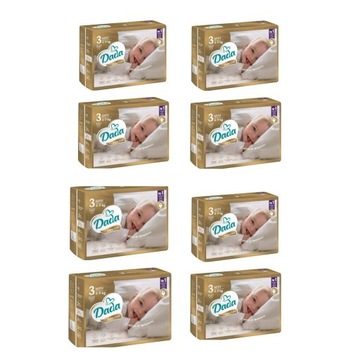Pampersy DADA 3 Extra Care 4-9 kg | 320 szt. 