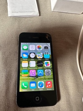 iPhone 4 16GB BLACK komplet