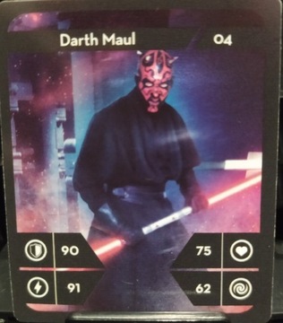 Karta Star Wars Darth Maul 04 Kaufland