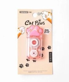 Korektor szkolny kocia łapka kawaii neko cat paw 