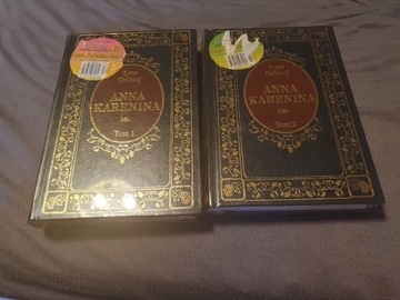 Anna Karenina tom 1 i 2 exlibris nowe zafoliowane