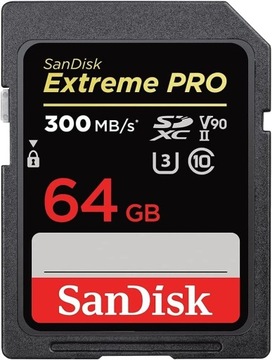 Karta SanDisk Extreme PRO SDXC 64 GB Class 10