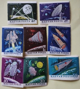 Znaczki pocztowe tematyczne - kosmos