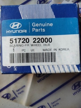 Oryginalne łożysko koła Hyundai 51720 22000