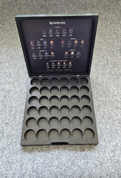 Pudełko organizer sorter na kapsułki Nespresso itp