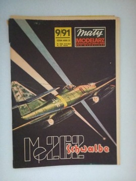 MM 9/1991 Samolot myśliwski Me 262 SCHWALBE