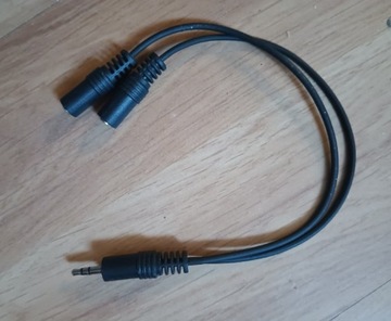 Kabel rozdzielacz mini Jack srereo