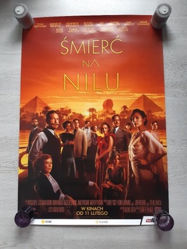 Plakat kinowy z filmu Śmierć na Nilu kryminał