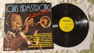 winyl Louis Armstrong 'I Love Jazz' - prawie nowa