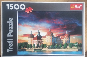 Puzzle 1500 Zamek Moritzburg, Saksonia