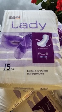 Seni Lady wkładki urologiczne 16 paczek po 15 sztuk