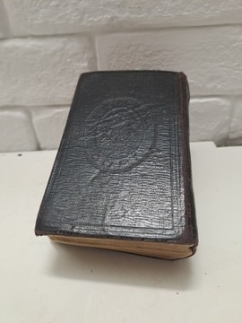Stara biblia angielskiego żołnierza z I wojny świat. dedykacja  Gallipoli
