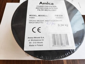 filtr węglowy AMICA FW-EM model 1006861