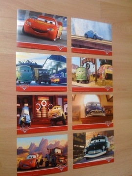 AUTA / CARS Disney Pixar Komplet Pocztówe kinowych