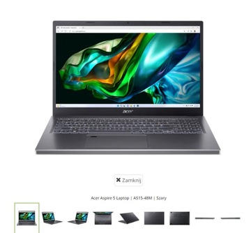 Acer Aspire 5 Laptop A515-48M  Win11 Gwarancja