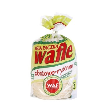 Wafle zbożowo ryżowe 65g. 