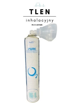 TLEN INHALACYJNY PURE OXYGEN W PUSZCE 15 L 