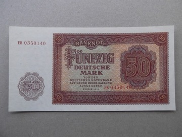 Niemcy NRD 50 marek 1955 ser.EB UNC  