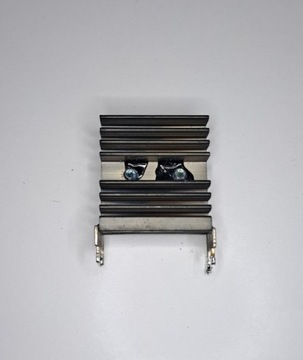 Radiator 2x TO-220  wys.33mm, szer.26.5mm, gr.10mm