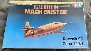 Bell x-1 mach buster 1:72 rocznik 98