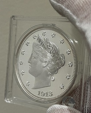 Replika USA 5 centów 1913 Liberty Head Ag .999