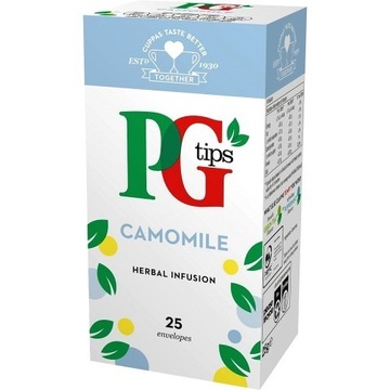 PG tips Camomile rumianek 25 saszetek UK