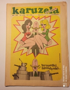 Karuzela - dwutygodnik satyryczny z 1975 r.
