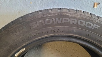 Nokian Snowproof WR 175/65R15  6-8 mm 4 szt.