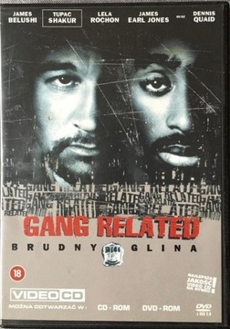 VCD: Gang Related (Brudny glina) Tupac, Belushi