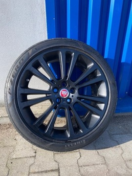 Koła 19" Jaguar oryginał, czarne Pirelli P-Zero