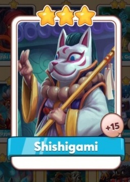 Karta Coin Master Shishigami