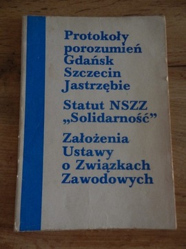 Protokoły porozumień Gdańsk  NSZZ Solidarność 1981