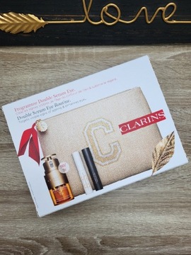 Zestaw Clarins Double Serum Eye Routine Kosmetyczk