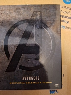 Avengers kompletna kolekcja 4 filmów DVD