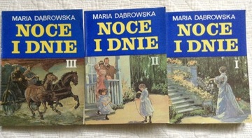 Maria Dąbrowska ____ Noce i dnie ____ 3 tomy 