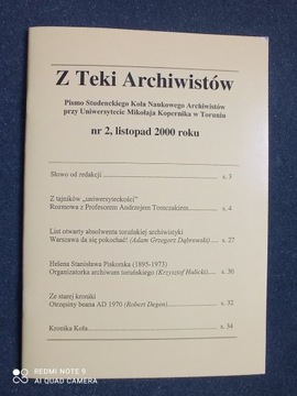 Z teki archiwistów 2000 nr 2