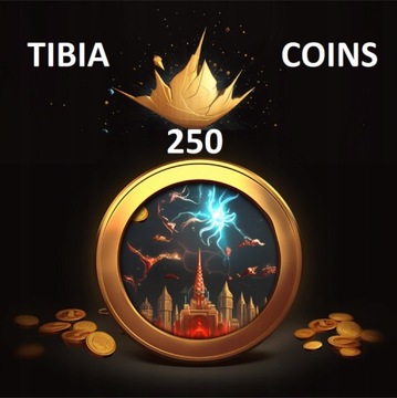 TIBIA COINS 250 30 DNI PACC KAŻDY ŚWIAT DOSTĘPNY