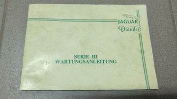 Instrukcja konserwacji JAGUAR XJ serie III