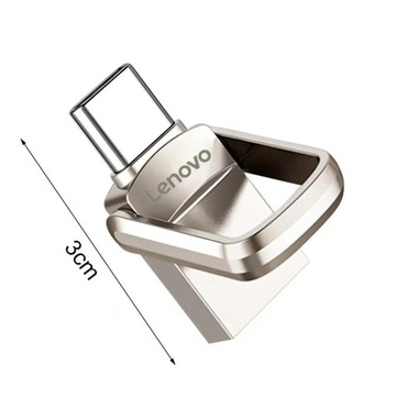 Pendrive Lenovo 2000 GB - Dwustronny + bryloczek