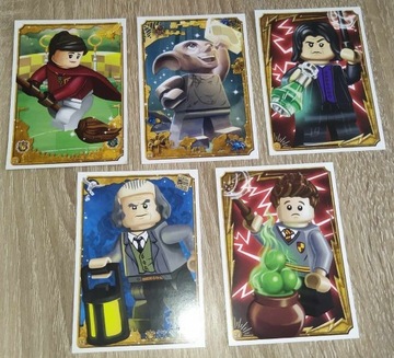 KARTY LEGO Harry Potter Numer 7,24,25,32,44 Pakiet