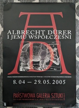 Plakat wystawa Albrecht  Durer  2005 dekoracja