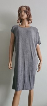 Simple sukienka asymetryczna z wiskozy roz. S