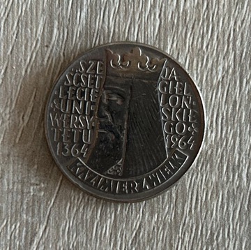 10 zł złotych Kazimierz Wielki 1964 r wklęsły