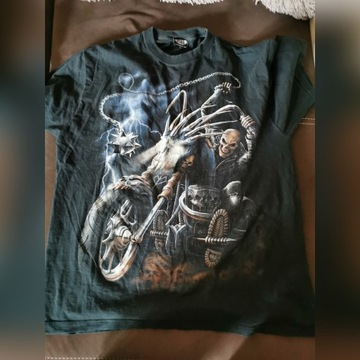 T short motocyklisty